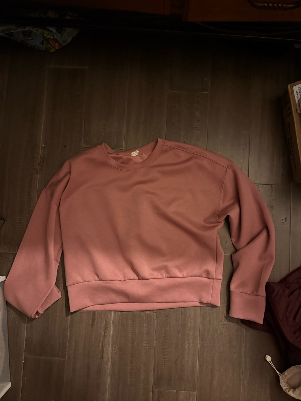 Kyodan Mauve Scoop Neck Sweatshirt